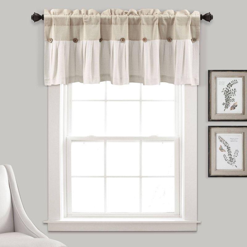 OTOTWER Patchwork 52'' W Window Valance