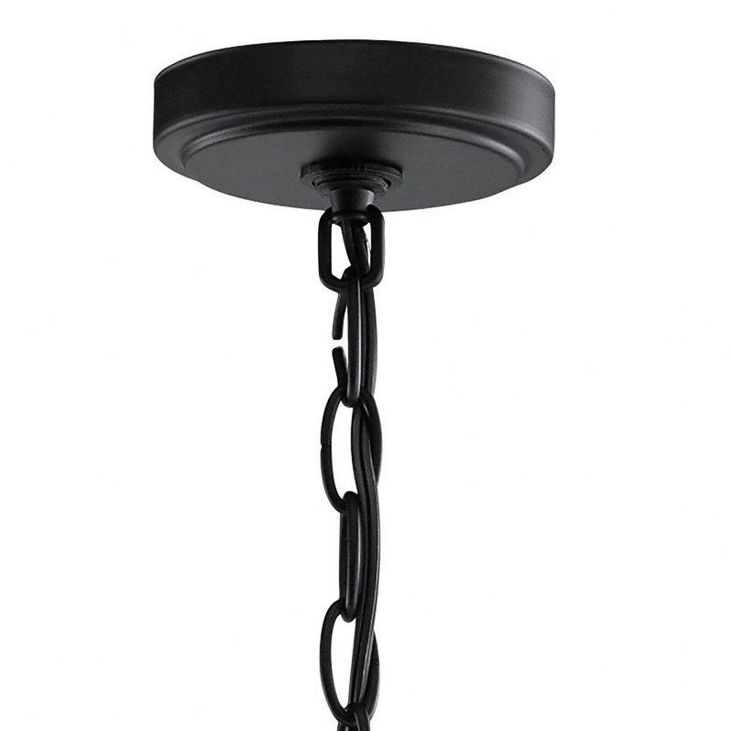 Voleta 26.25" 4 Light Foyer Pendant Black