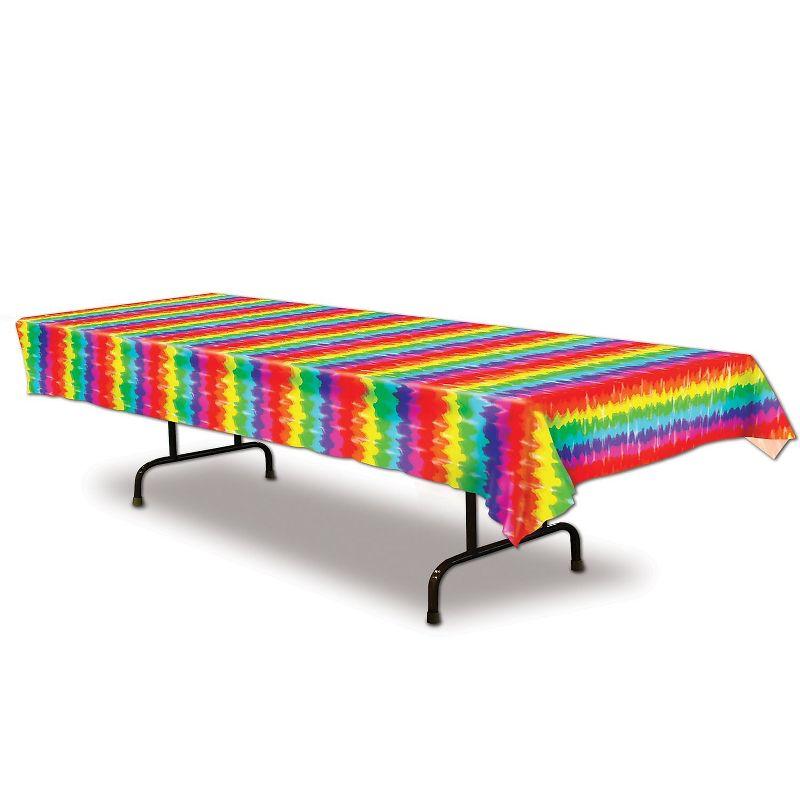 Beistle Tie-Dyed Tablecover; 54" x 108" 2/Pack 57934