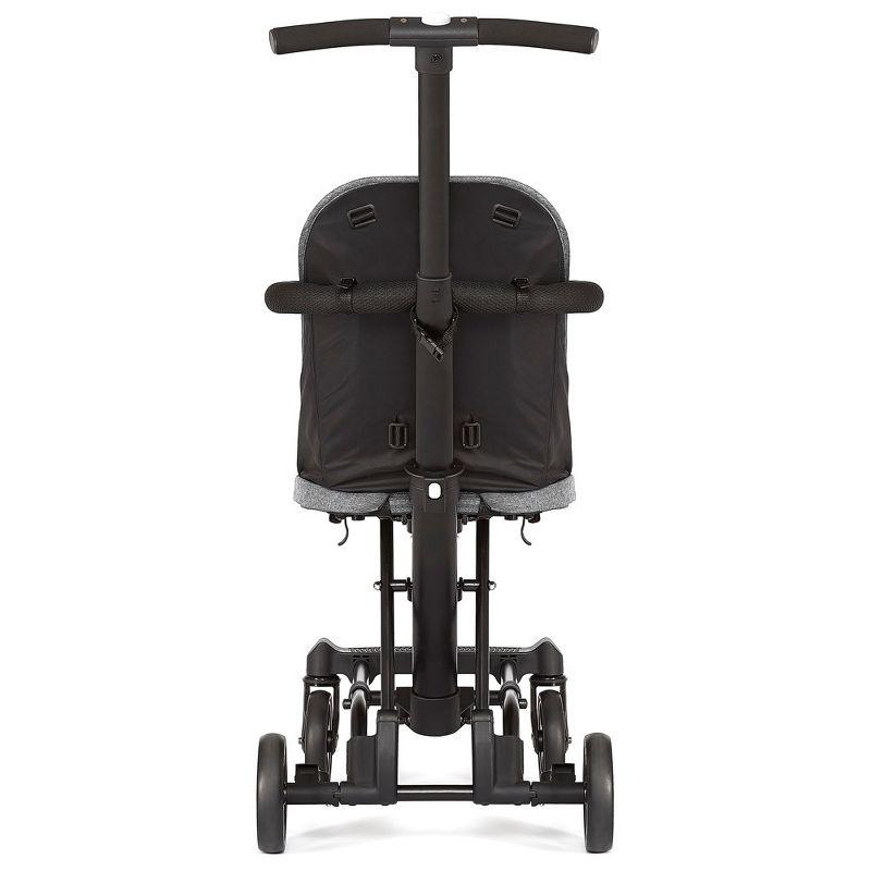 Dream On Me Coast Rider Travel Stroller Lightweight Stroller Compact Portable Vacation Friendly Stroller, Gray