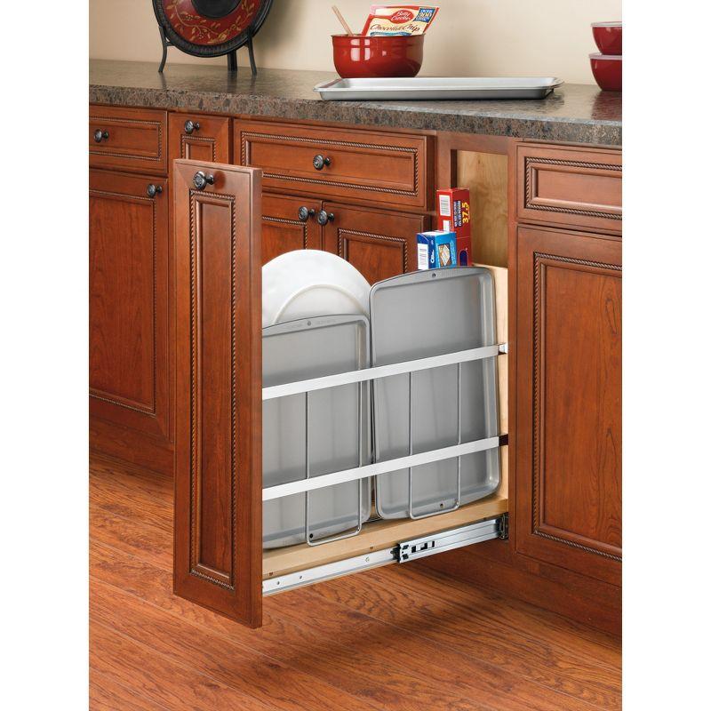 Rev-A-Shelf Rev-A-Shelf Pull Out Cabinet Organizer, Ball Bearing Soft-Close