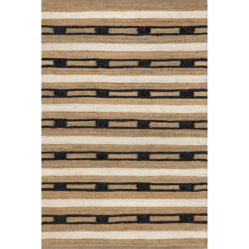 Emily Henderson x Rugs USA Raleigh Striped Jute Area Rug