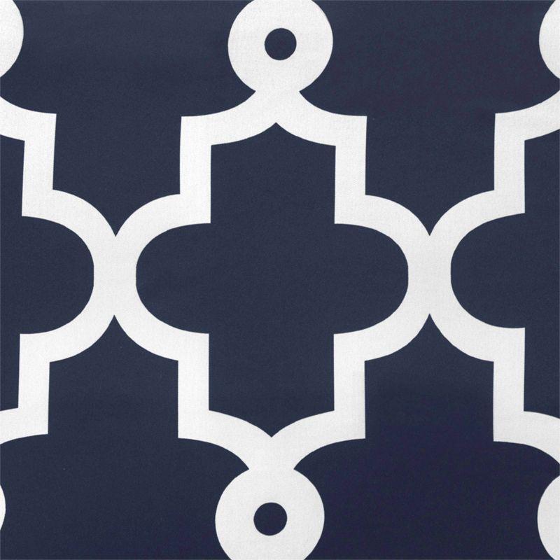 Set of 2 Ironwork Sateen Woven Room Darkening Window Curtain Panels - Exclusive Home