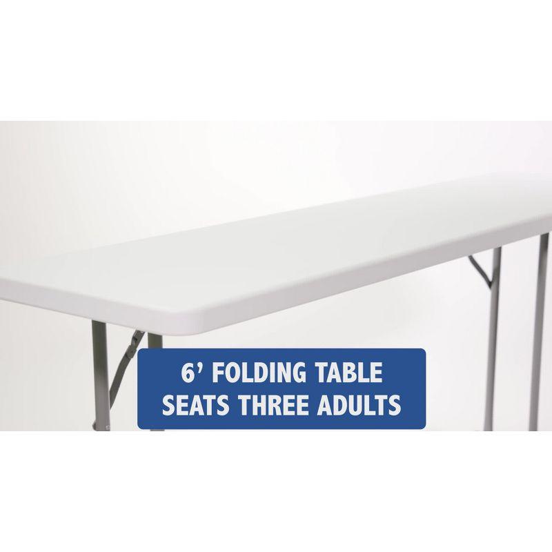 Parker Rectangular Plastic Folding Training and Event Table