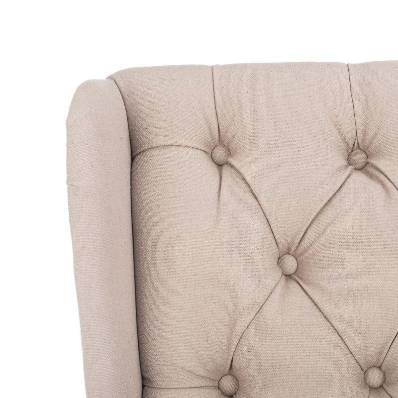 Becall 20"H Dining Chair - Taupe - Safavieh