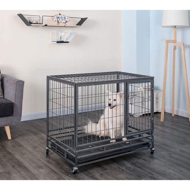 Go Pet Club Heavy Duty Dog Crate SQ1038