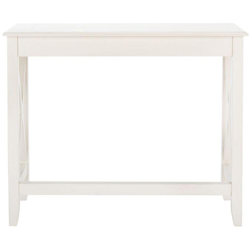 Kaytee Desk - DSK5713 - Distrssed White - Safavieh