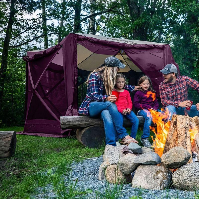 Clam CLAM Quick-Set Pavilion Portable Outdoor Canopy Shelter