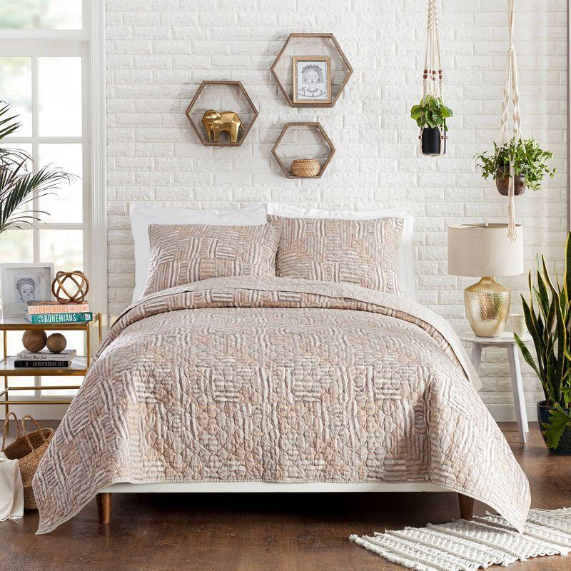 Jungalow Abrazo 3 Piece Quilt Set