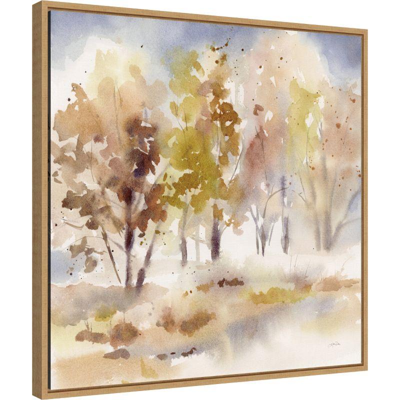 Amanti Art Autumn Grove by Katrina Pete Canvas Wall Art Print Framed 22-in. x 22-in.