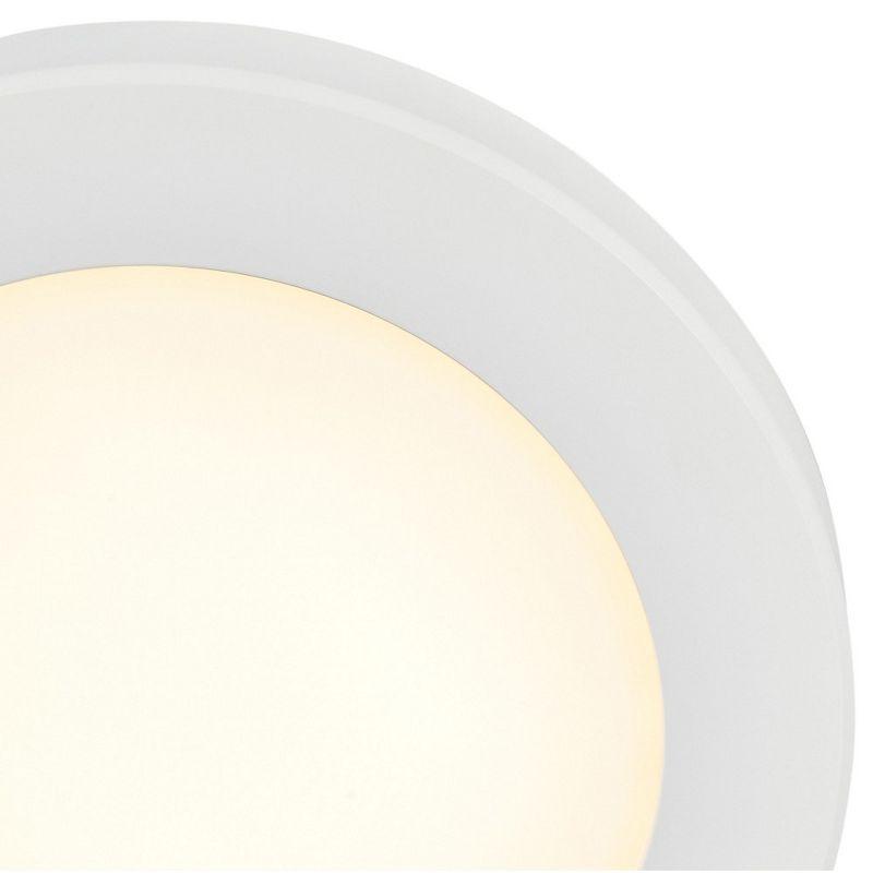 Access Lighting Slim 1 - Light Flush Mount in  White