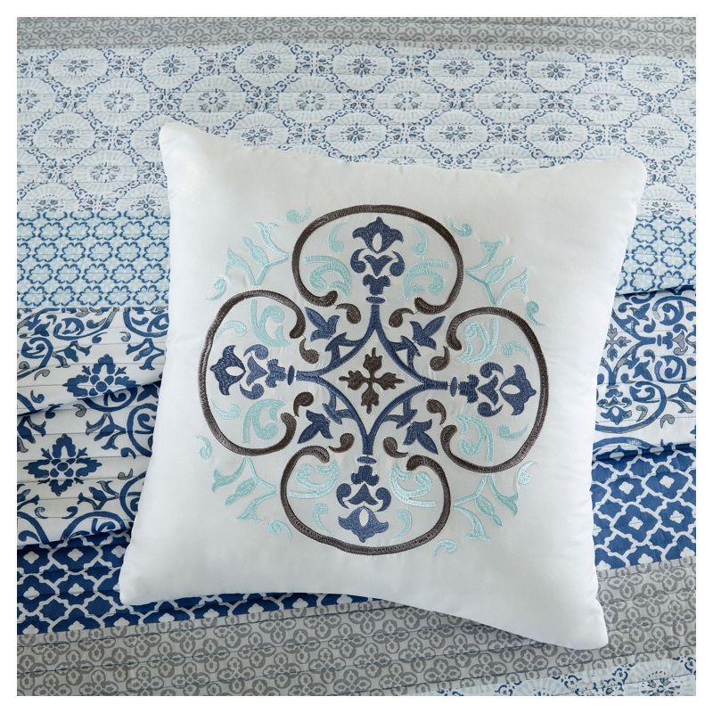 Madison Park Essentials Sybil Quilt Set with Cotton Bed Sheets