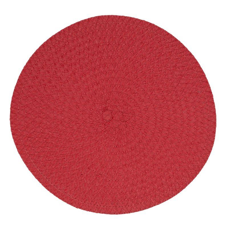 Saro Lifestyle Round Design Table Mats (Set of 4)