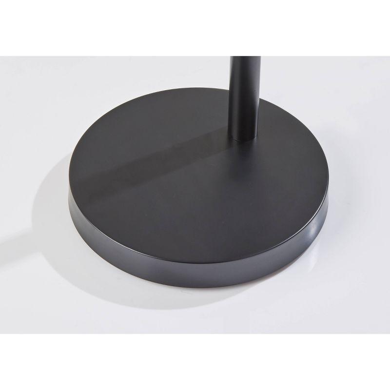 Braxton 3 Arm Arc Lamp Dark Bronze - Adesso: Adjustable Cone Shades, ETL Listed, 86" Tall