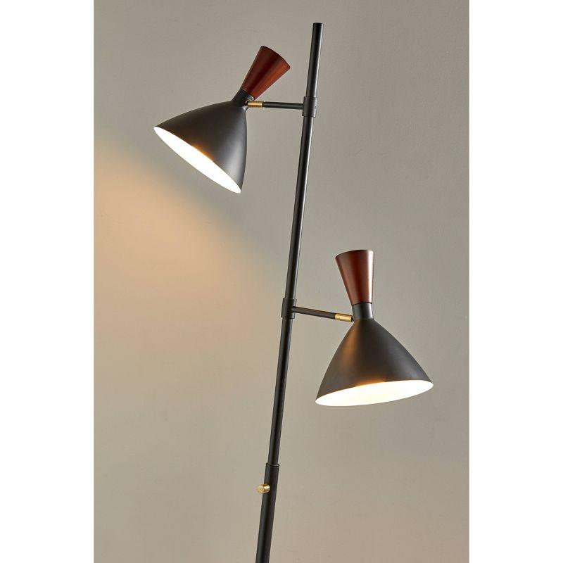 Ravenna Metal 2-Light Floor Lamp (67")