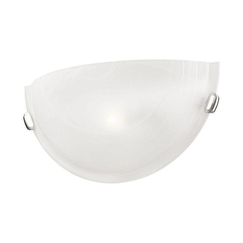 Livex Lighting Oasis 1 - Light Wall Light in  Brushed Nickel