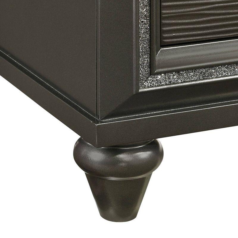 Farris 5 Drawer Chest Black - Picket House Furnishings