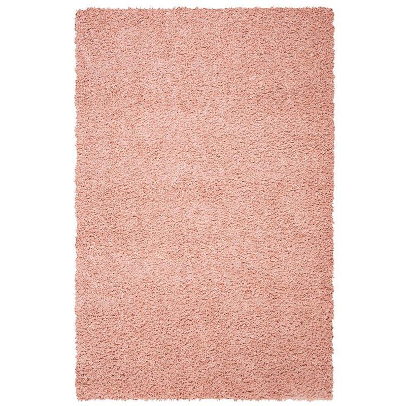 August Shag AUG200 Power Loomed Indoor Area Rug - Rose - 8'x10' - Safavieh
