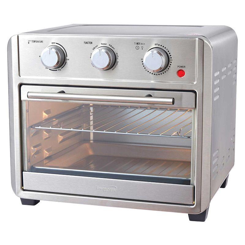 Stainless Steel 24-Qt Digital Convection Air Fryer Toaster Oven