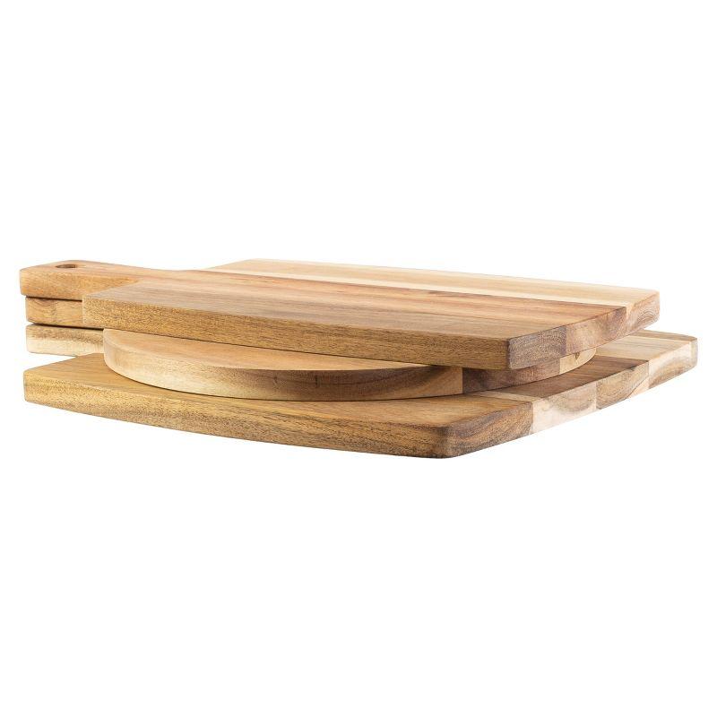 Classic Cuisine 3PC Acacia Wood Cutting Board Set