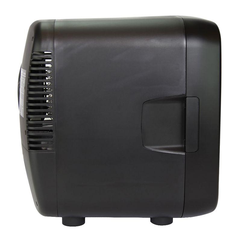 Emerson Emerson EFC-5001 Portable XL Mini Fridge Cooler for 12 Cans, 8L Capacity, AC/DC Power Compatibility, Removable Shelf, Lightweight Design – Ideal for Home, Office, Travel, Dorms, and Outdoor Use