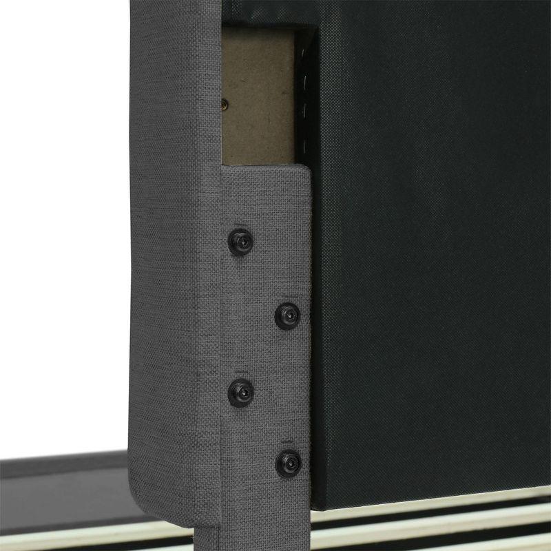 ClickDecor Langston Edmond Storage Bed with Adjustable Height Headboard