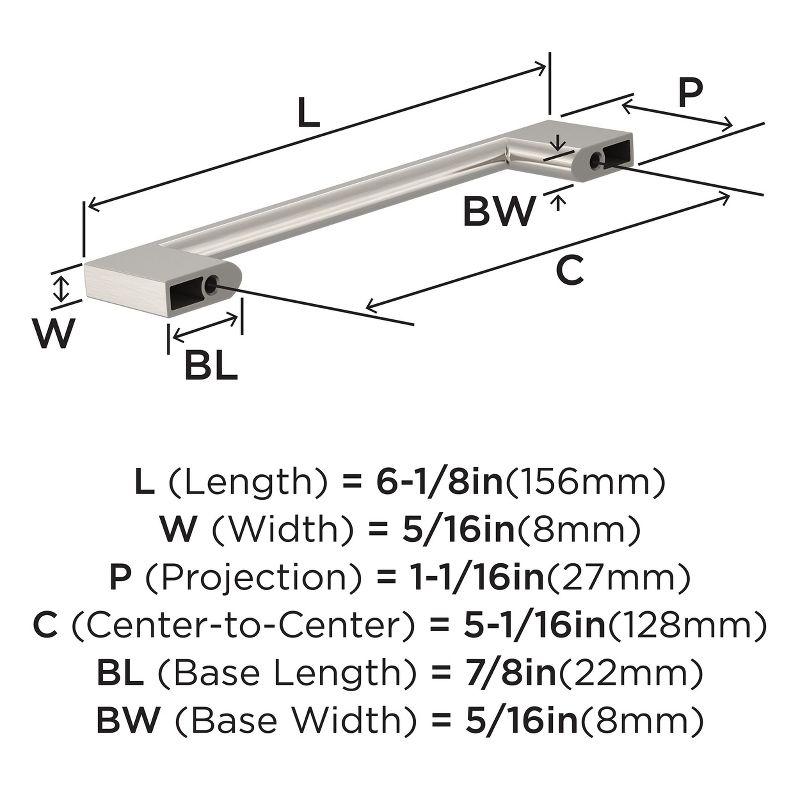 Amerock Cityscape Cabinet or Furniture Pull, 10 Pack