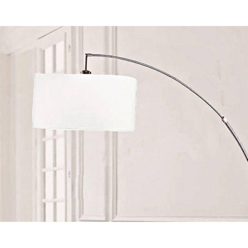 86" Bella Arc Floor Lamp with Marble Base - Ore International