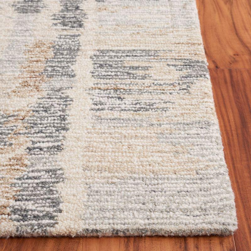 Ebony EBN902 Hand Tufted Indoor Accent Rug - Grey/Ivory - 3'x5' - Safavieh