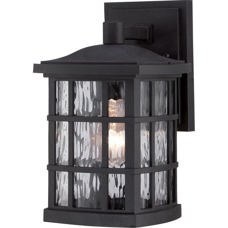 Quoizel Lighting Stonington 1 - Light Sconce in  Mystic Black