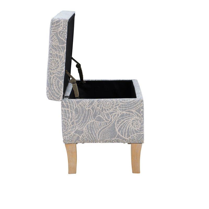 Stephanie Storage Ottoman - Linon