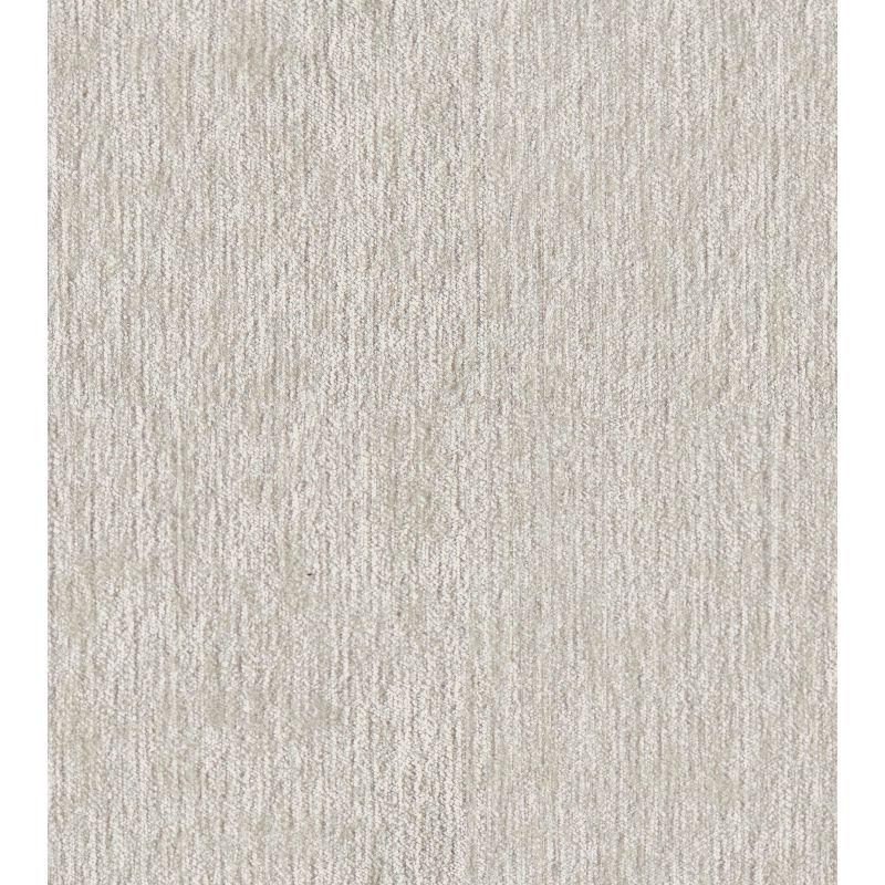 18" Swanson Backless Upholstered Metal Vanity Stool Bone White - Hillsdale Furniture: Round Padded Seat, Modern Design