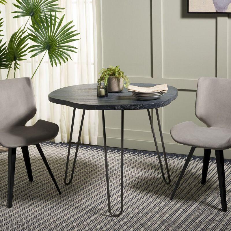 Mindy Dining Table - Grey/White Wash - Safavieh