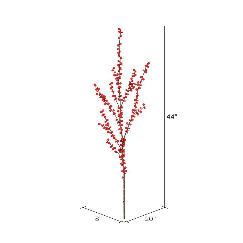 Festive Outdoor 43" Christmas Berry Tabletop Centerpiece