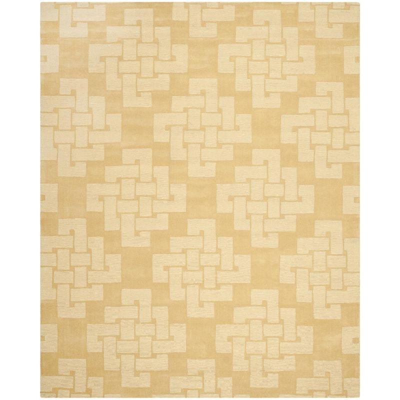 Martha Stewart Hand Tufted Wool Pile Geometric Rug