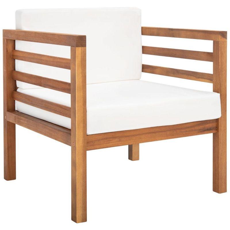 Kinnell Outdoor Armchair Indoor/Outdoor - PAT7301 - Natural/Beige - Safavieh