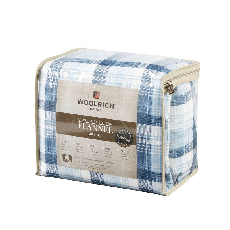 Woolrich 100% Cotton Flannel Sheet Set