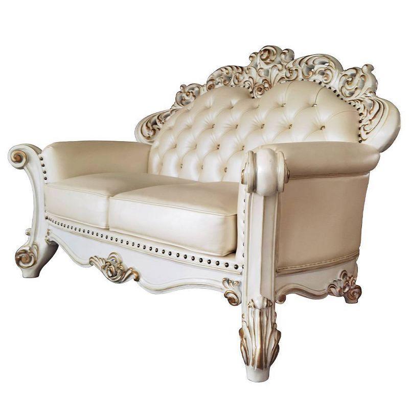 A&J Homes Studio Vendome 69.6'' Faux Leather Loveseat