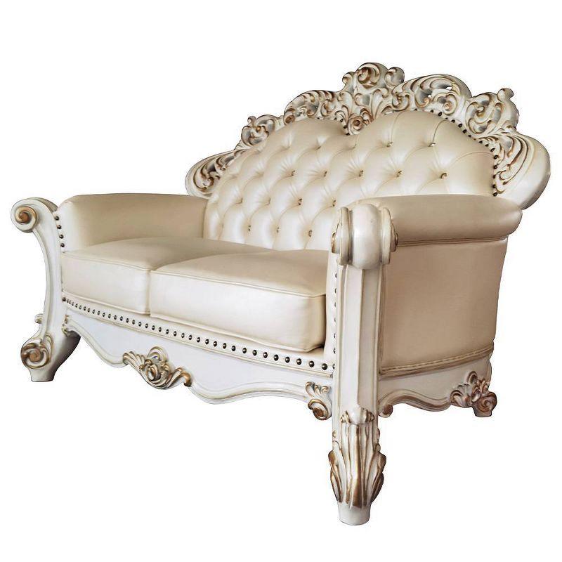 Vendome 70" Sofas Champagne and Antique Pearl Finish - Acme Furniture