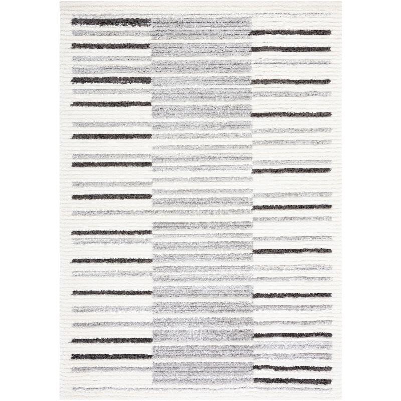 Marrakesh MRK308 Power Loomed Area Rug - Ivory/Gray - 8'x10' - Safavieh.