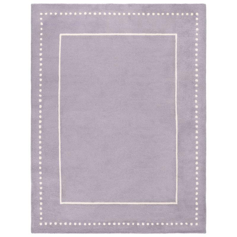 Bella BEL151 Hand Tufted Area Rug - Silver/Ivory - 8'x10' - Safavieh.