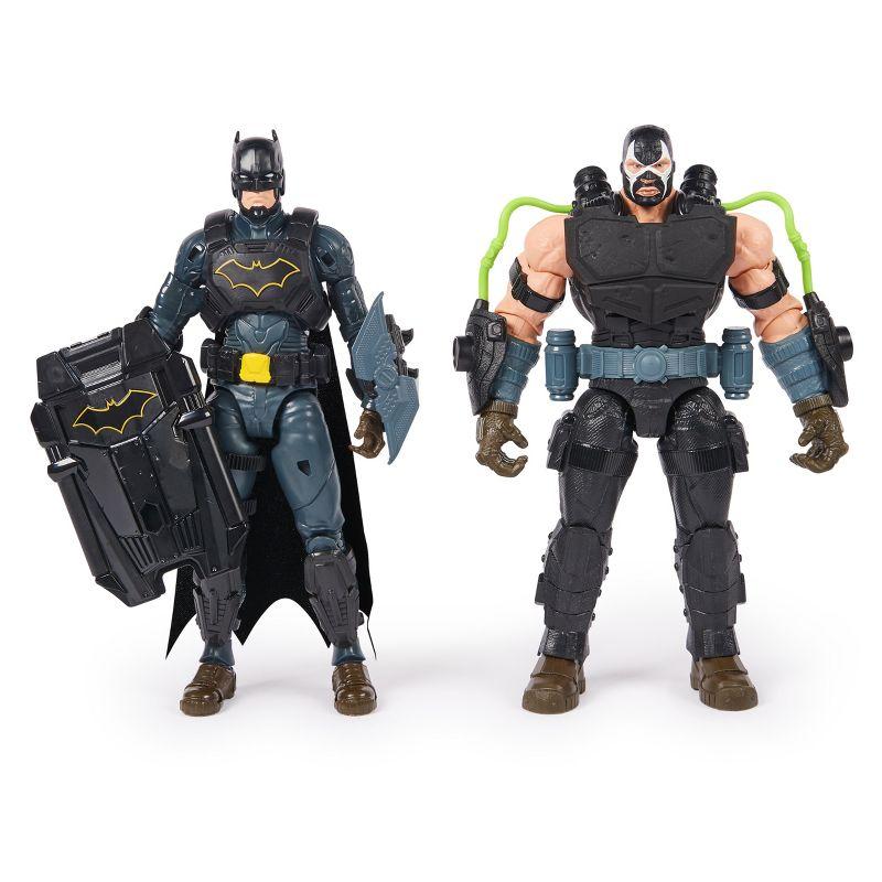 Batman vs Bane 12-inch Action Figure Set with Armor Accessories