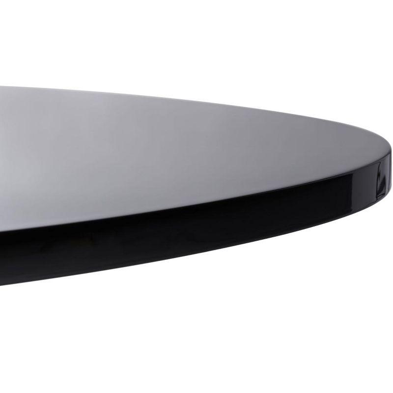 Berlin Tripod Side Table - ACC4207B - Black/Black - Safavieh