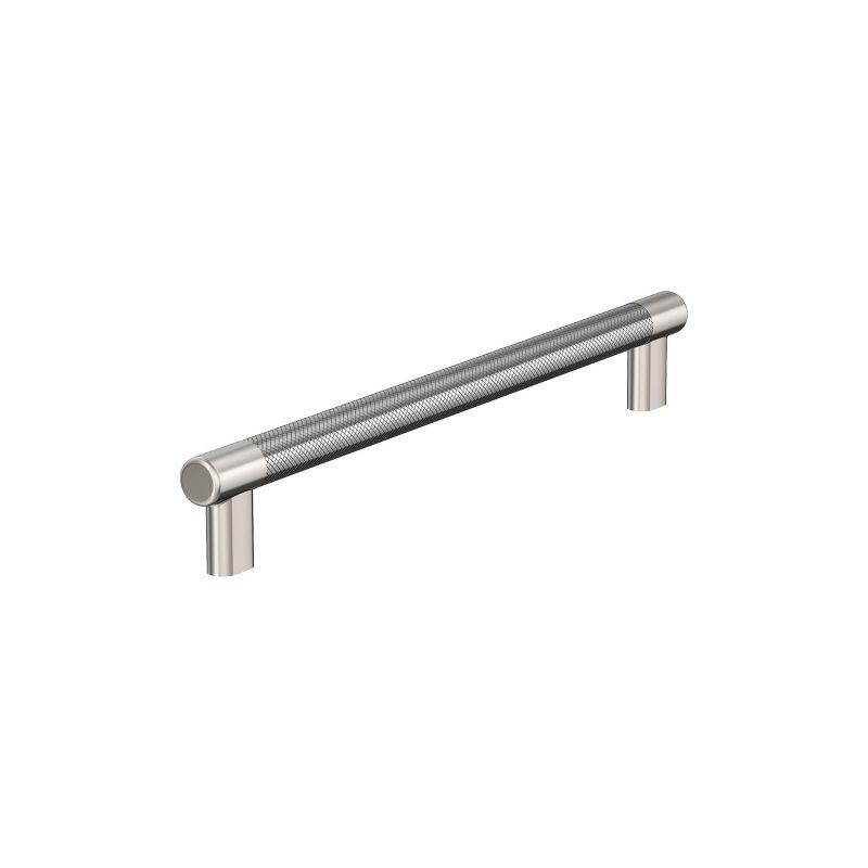 Polished Nickel and Stainless Steel 13" Appliance Pull