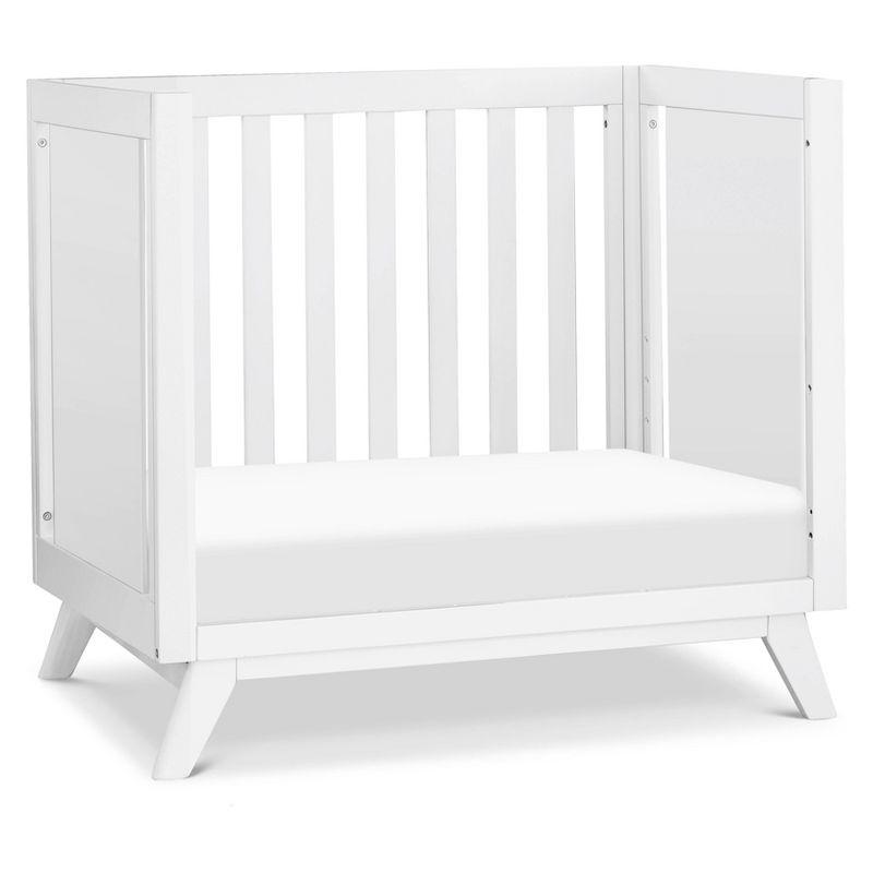 Otto 3-in-1 Convertible Mini Crib with 4" Mattress