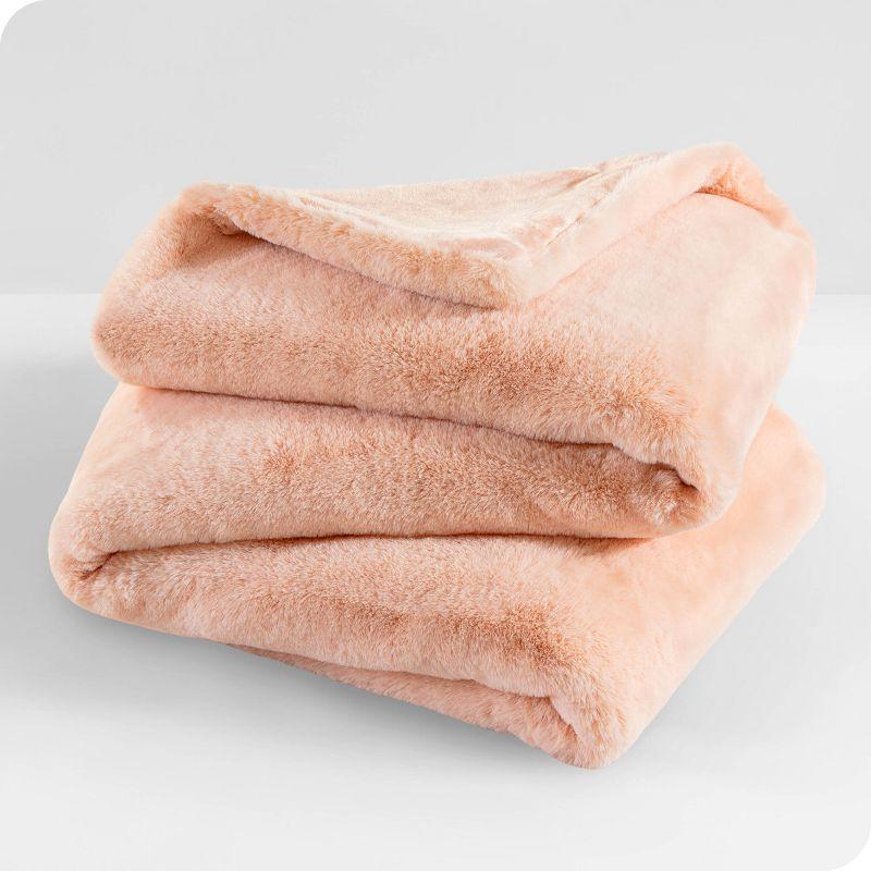 Faux Fur Blanket by Bare Home