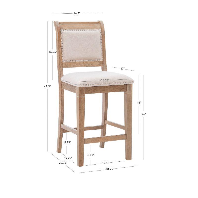 Emmy Counter Height Barstool - Linon