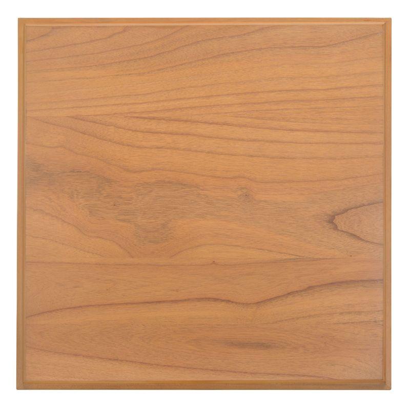 Suette 2 Shelf Accent Table - ACC5001A - Natural/Walnut - Safavieh
