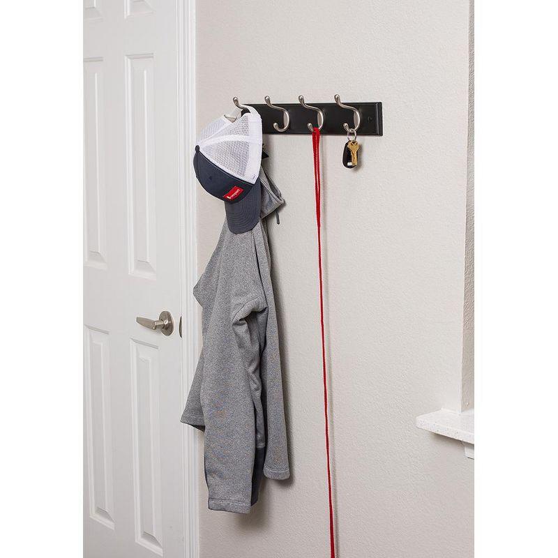 BirdRock Home Wall 4 - Hook Wall Mounted Coat Rack