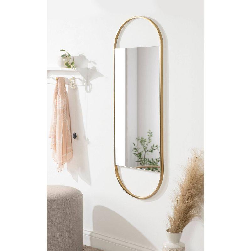 Siobhan Metal Flat Wall Mirror